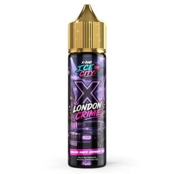 E-liquide Dragon Grape Grenade X-Bar Ice City 50ml