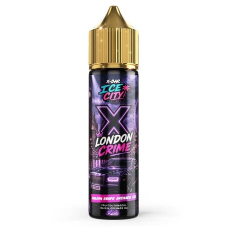 Dragon Grape Grenade X-Bar Ice City 50ml