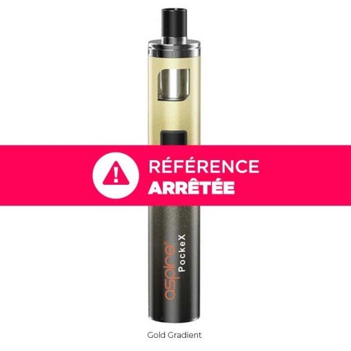 Kit PockeX AIO Aspire : compact, 1500mAh et 2 ml