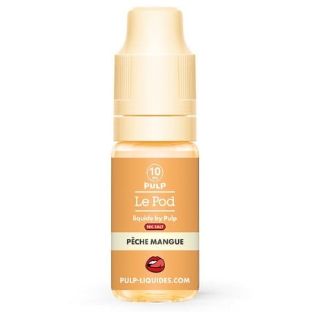 Pêche Mangue Nic Salt Le Pod liquide by PULP 10ml