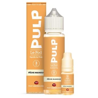 E-liquide Pack Pêche Mangue Le Pod liquide by PULP 60ml