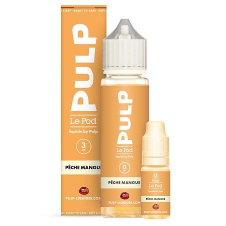 Pack Pêche Mangue Le Pod liquide by PULP 60ml