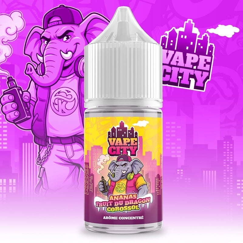 Concentré Ananas Fruit du dragon Corossol Vape City