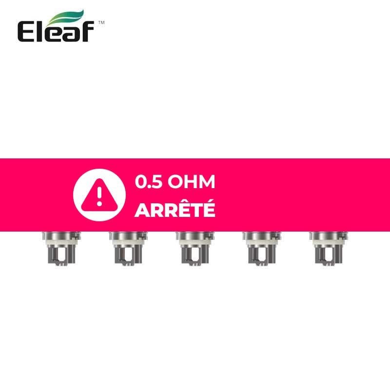 Résistances EC-D Eleaf (x5) — vue 3