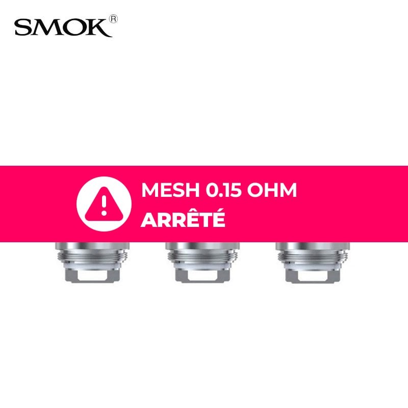 Résistances TFV12 Prince SMOK (X3) — vue 8