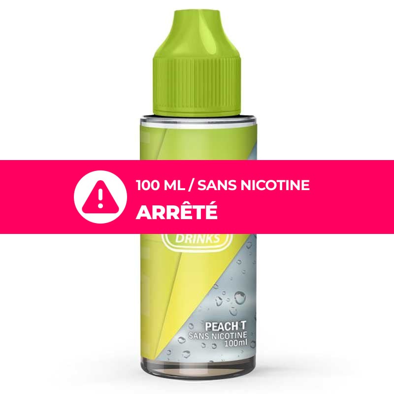 Peach T T-juice 50ml/100ml — vue 2