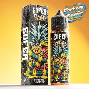 E-liquide L'Ananas d'Enfer 50ml