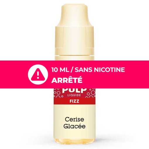 E-liquide Cerise Glacée Pulp Fizz : cerise fruitée et fraîche