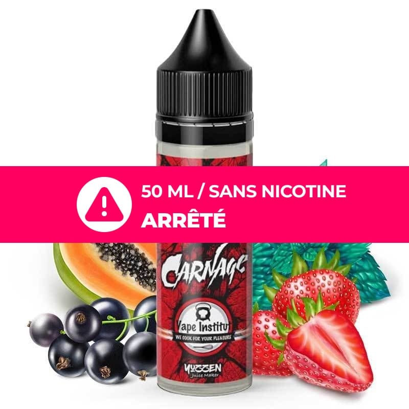 Carnage Vape Institut 50ml/100ml