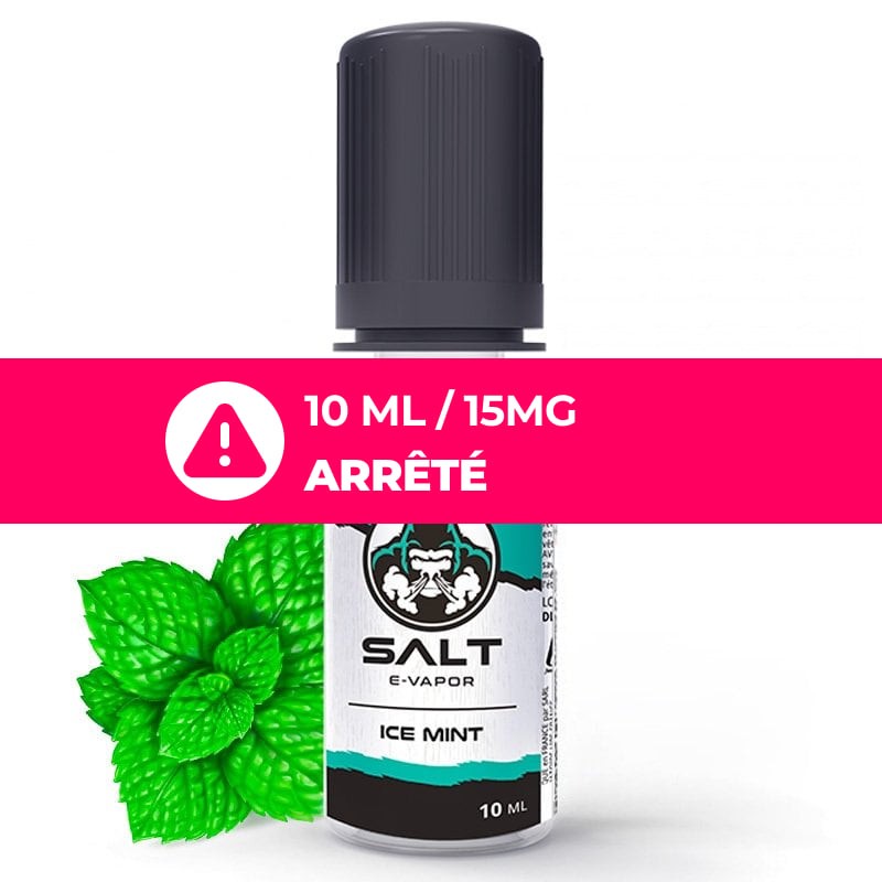 Ice Mint Salt E-Vapor 10ml — vue 2