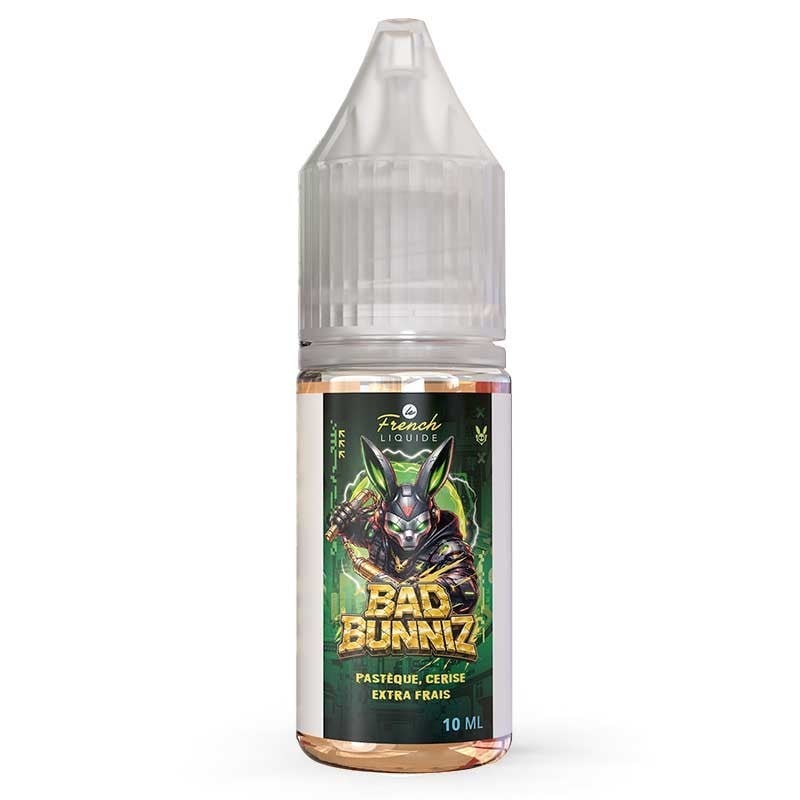 Pastèque Cerise Extra Frais Sels de Nicotine Bad Bunniz 10ml