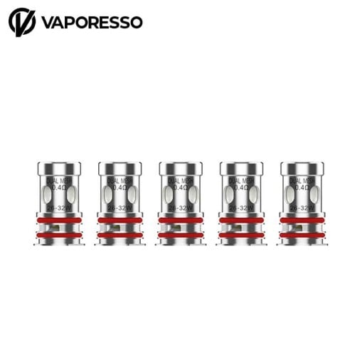 Résistances GTX 2 Vaporesso : pack de 5 pour pods et kits