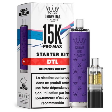 Puff Pro Max Crown Bar 15K Al Fakher