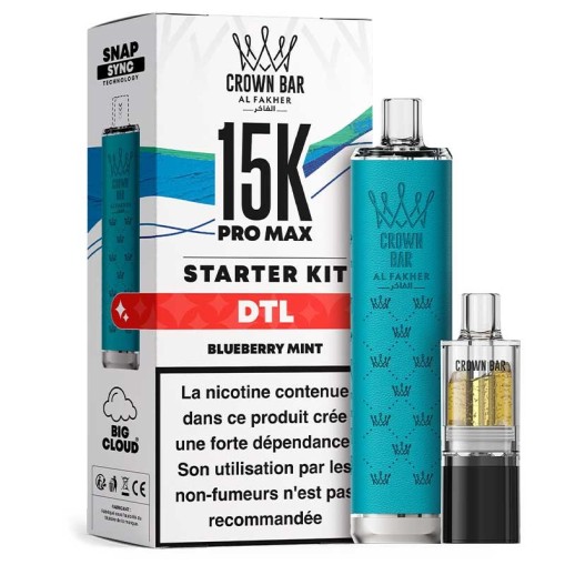 Puff Hyper Max Prime Crown Bar 50K Al Fakher : 50000 bouffées
