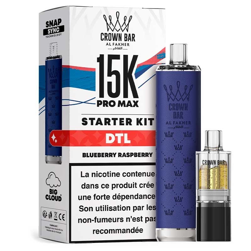 Puff Pro Max Crown Bar 15K Al Fakher — vue 3