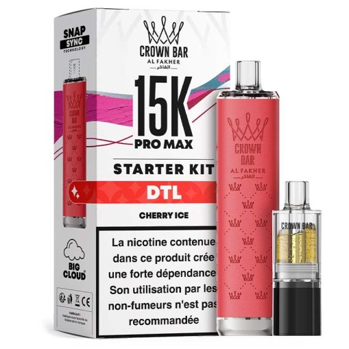 Puff Hyper Max Prime Crown Bar 50K Al Fakher : 50000 bouffées
