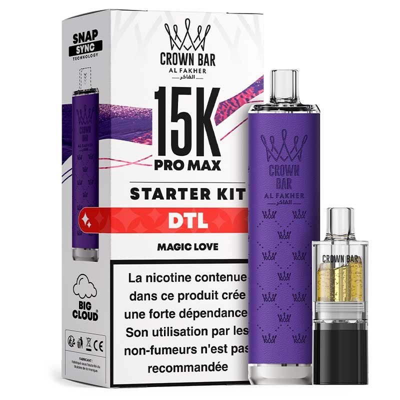 Puff Pro Max Crown Bar 15K Al Fakher — vue 7