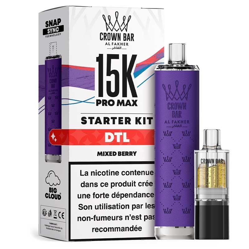 Puff Pro Max Crown Bar 15K Al Fakher — vue 8