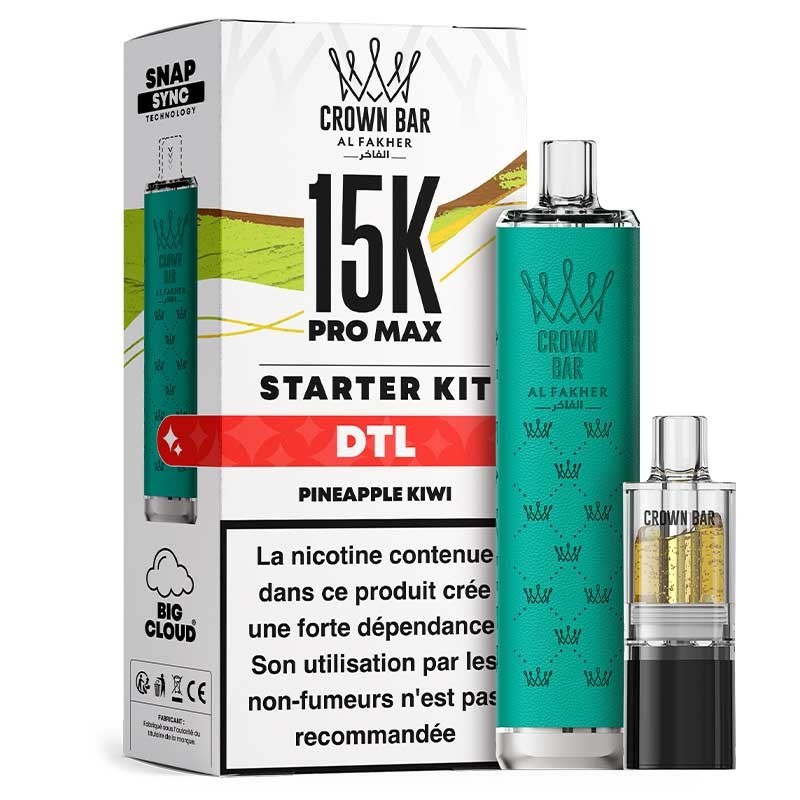 Puff Pro Max Crown Bar 15K Al Fakher — vue 10
