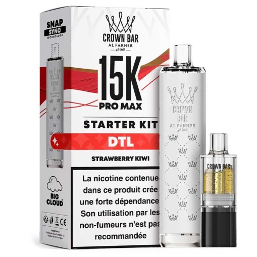 Puff Hyper Max Prime Crown Bar 50K Al Fakher : 50000 bouffées