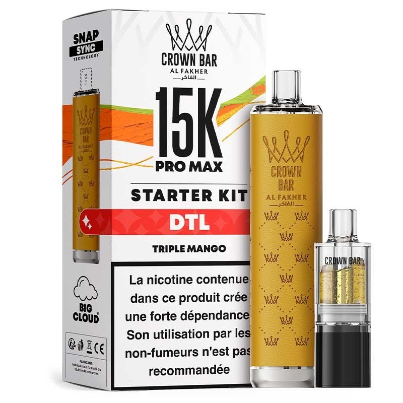 Puff Pro Max Crown Bar 15K Al Fakher — vue 16