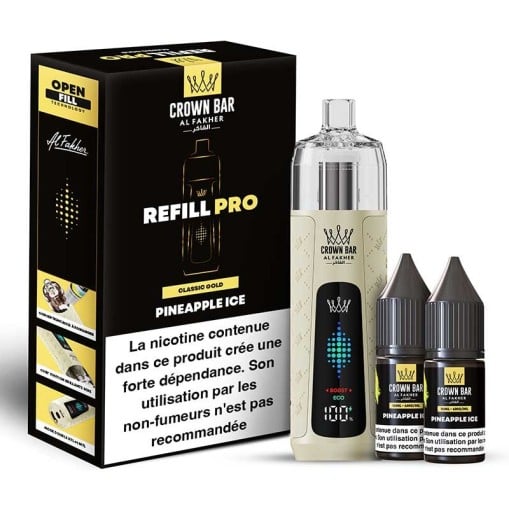 Puff Refill Pro Crown Bar 35K Al Fakher : 35000 bouffées