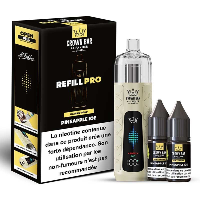 Puff Refill Pro Crown Bar 35K Al Fakher — vue 15