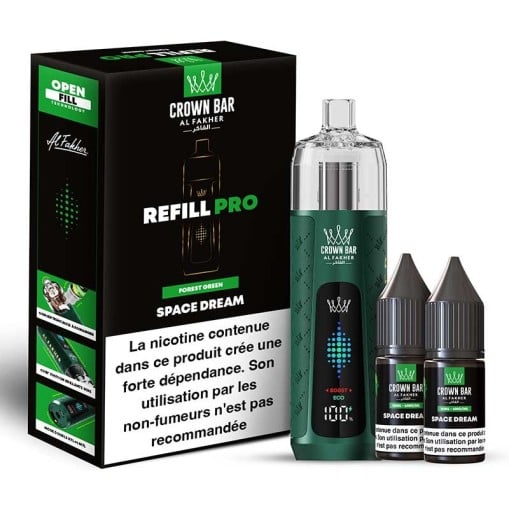 Puff Refill Pro Crown Bar 35K Al Fakher : 35000 bouffées