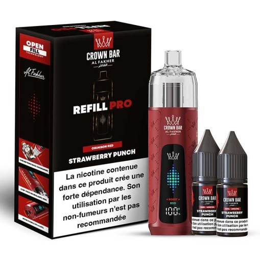 Puff Refill Pro Crown Bar 35K Al Fakher : 35000 bouffées