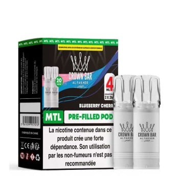 Cartouche pré-remplie AF 600 Crown Bar Al Fakher : 2ml, 600 bouffées