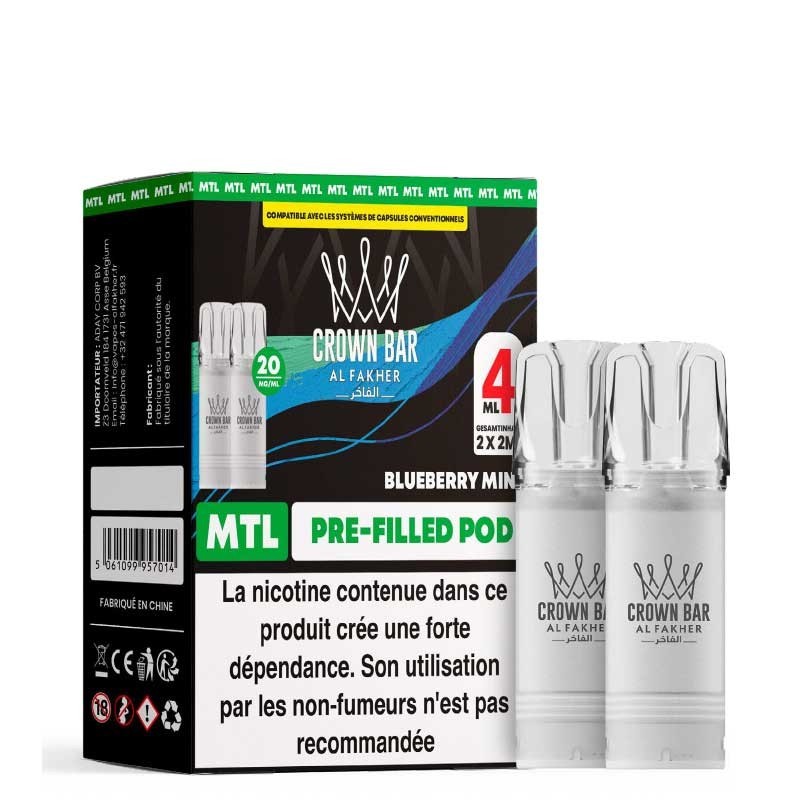 Cartouche AF 600 Crown Bar Al Fakher — vue 2