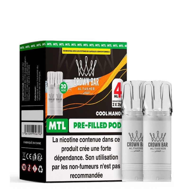 Cartouche AF 600 Crown Bar Al Fakher — vue 4