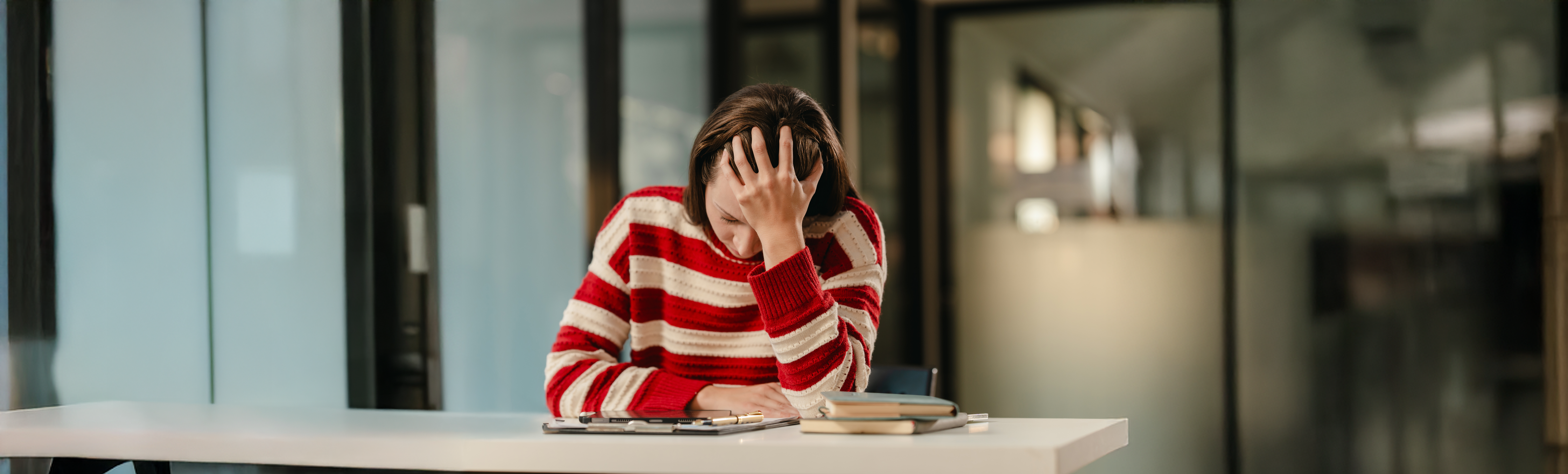 une peur de l'échec et du stress vis à vis de l'arrêt du tabac  