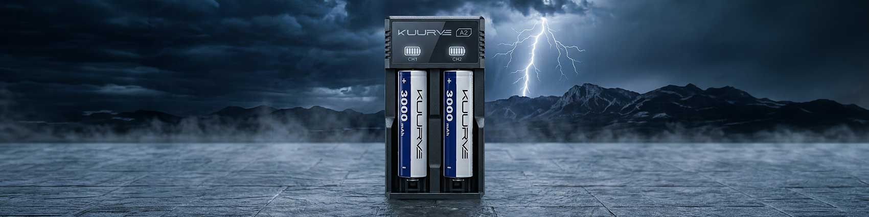 un chargeur externe pour accus 