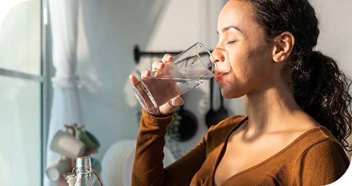 une bonne hydratation est nécessaire