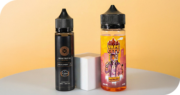 des formats de flacons qui sont pensés pour le mélange