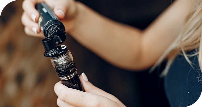 les fuites d'e-liquide 