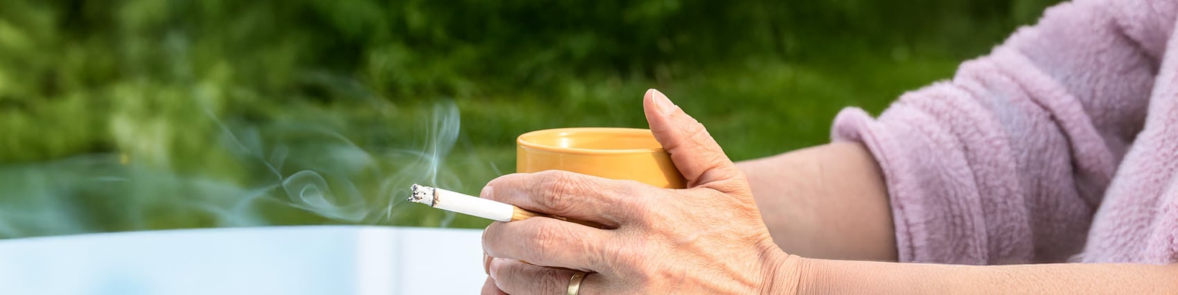 des habitudes très ancrées avec la cigarette