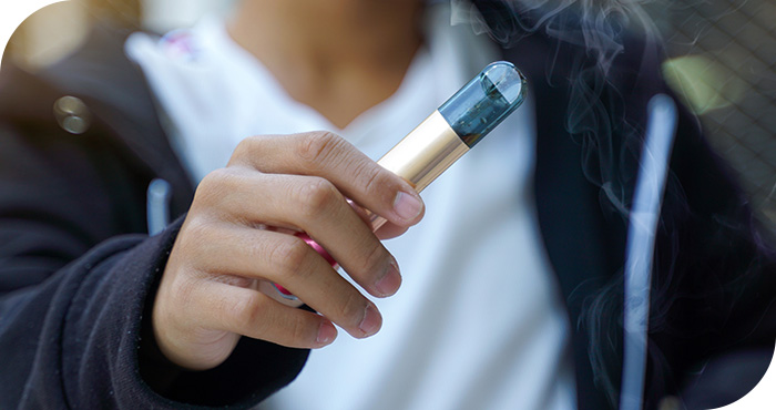 la nécessité de remplacer une e-cigarette