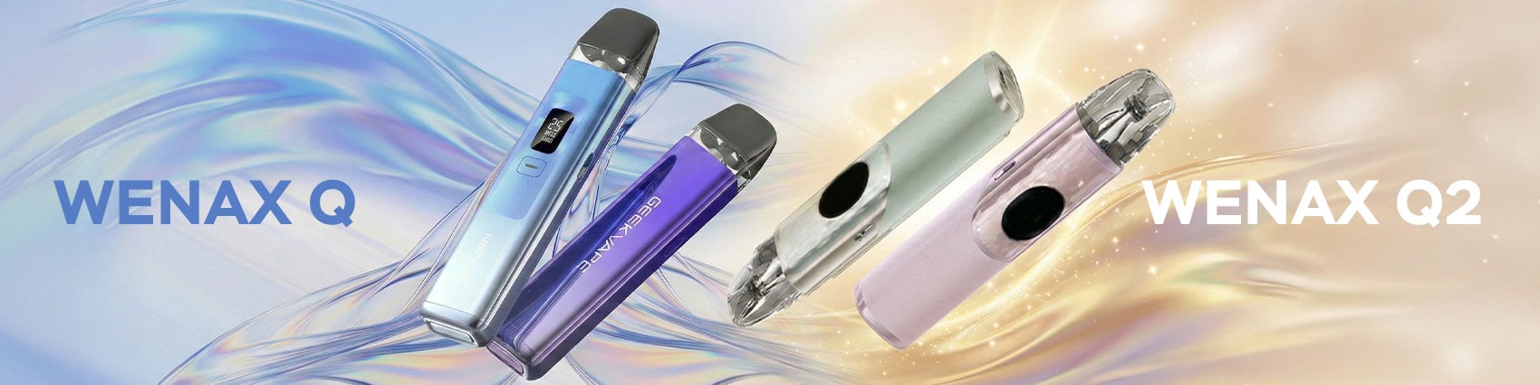 le pod Wenax Q et le pod Wenax Q2